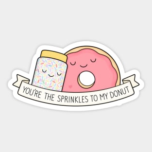 Sweet Donut Sprinkle Sticker